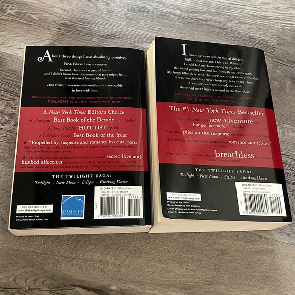 Set of 2 Twilight & New Moon - Picture 2 of 2